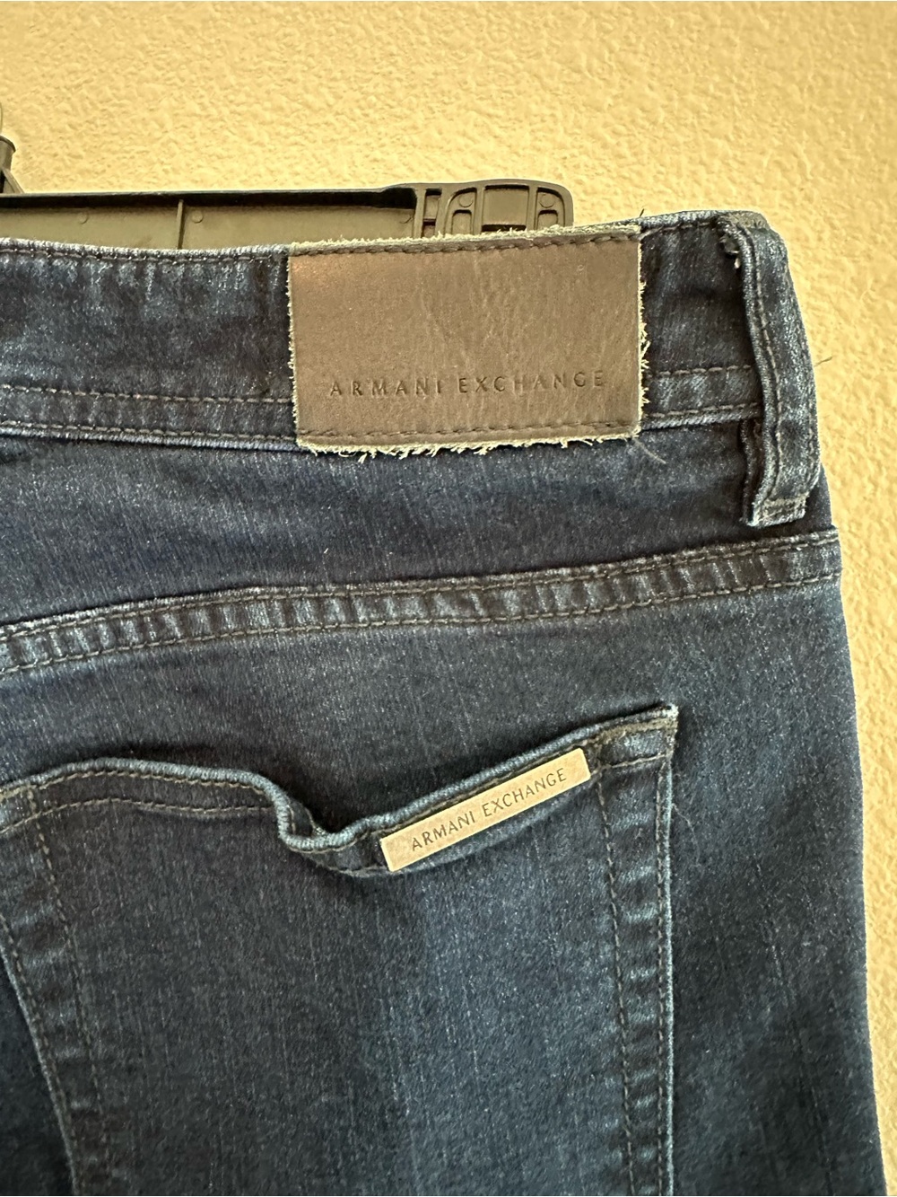 Armani Exchange Dark Blue Denim Jeans - Picture 2 of 6